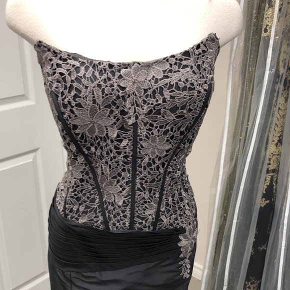 Elegant long evening dress - Picture 2 of 9